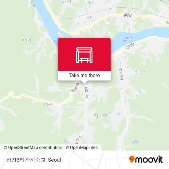 왕창3리강하중교 map