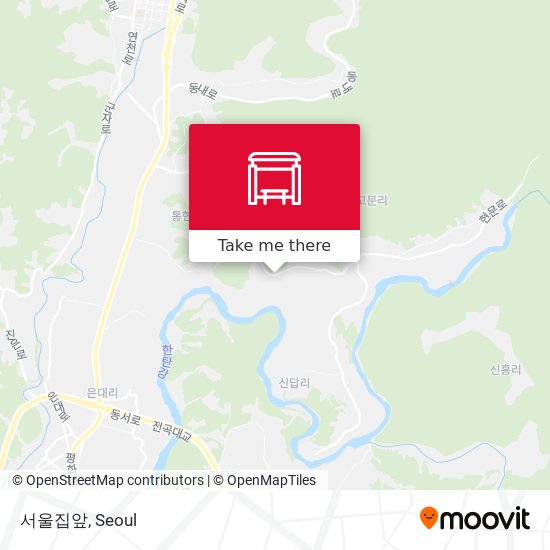 서울집앞 map