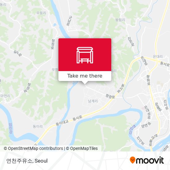 연천주유소 map