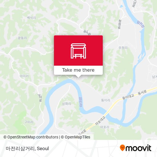마전리삼거리 map