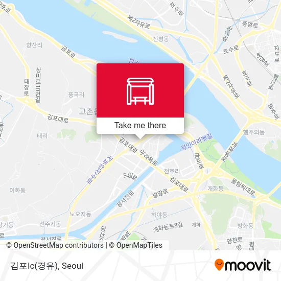 김포Ic(경유) map