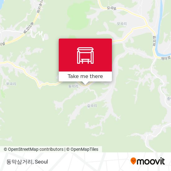 동막삼거리 map