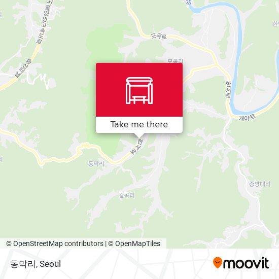 동막리 map