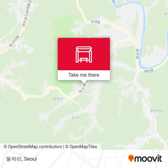 동막리 map