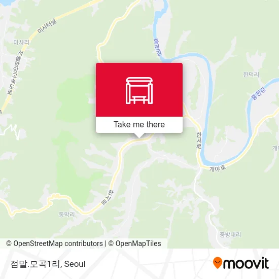 점말.모곡1리 map