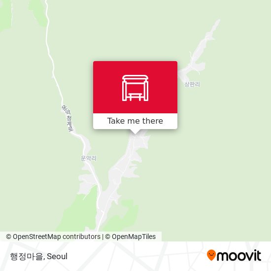 행정마을 map