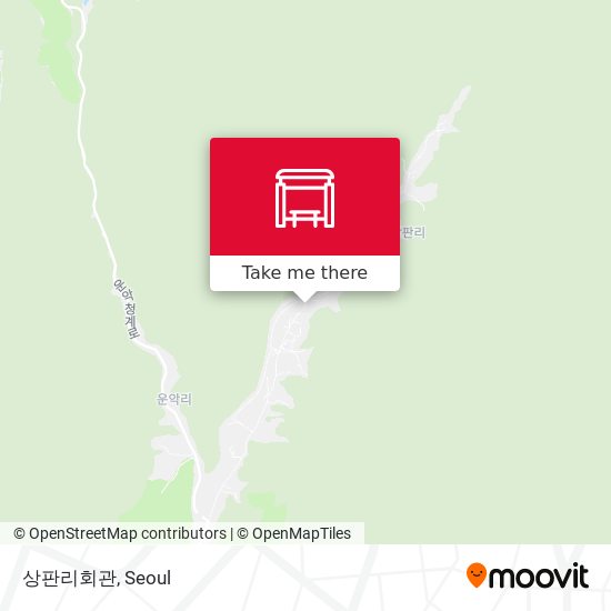 상판리회관 map
