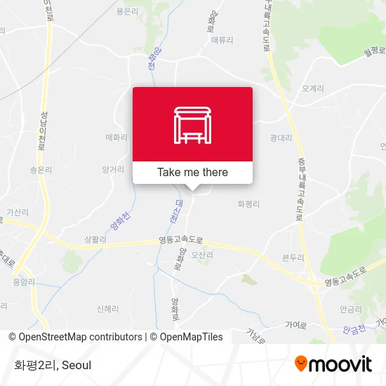 화평2리 map