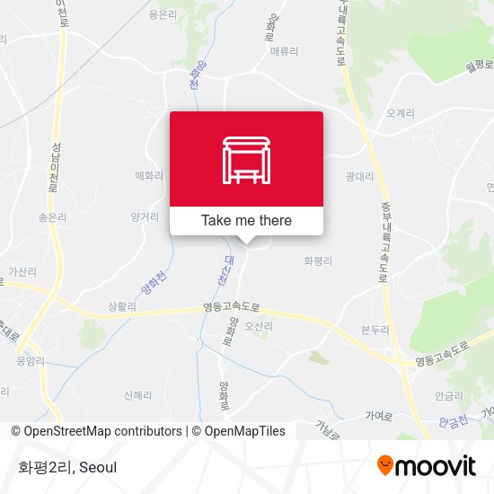 화평2리 map