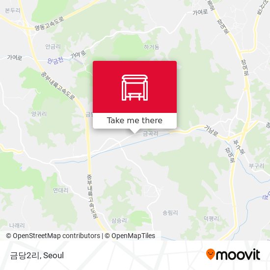 금당2리 map