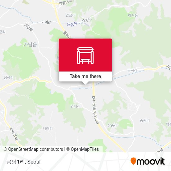 금당1리 map