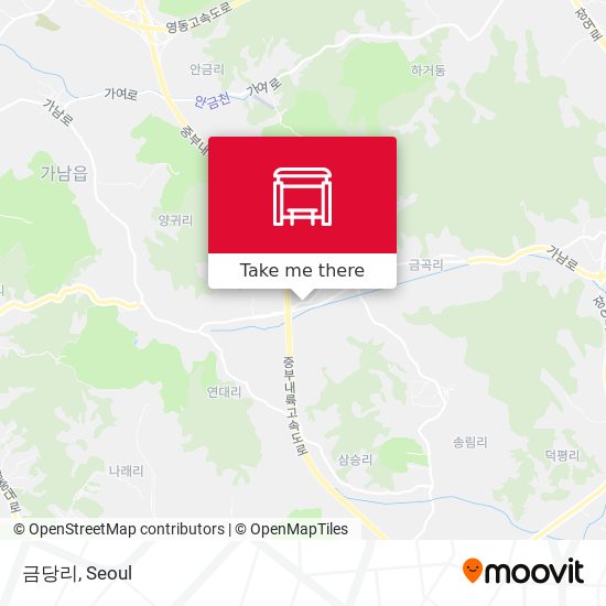 금당리 map