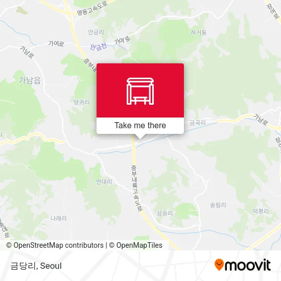 금당리 map