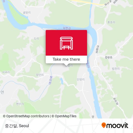 중간말 map