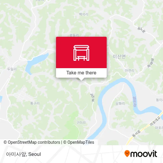 아미사앞 map