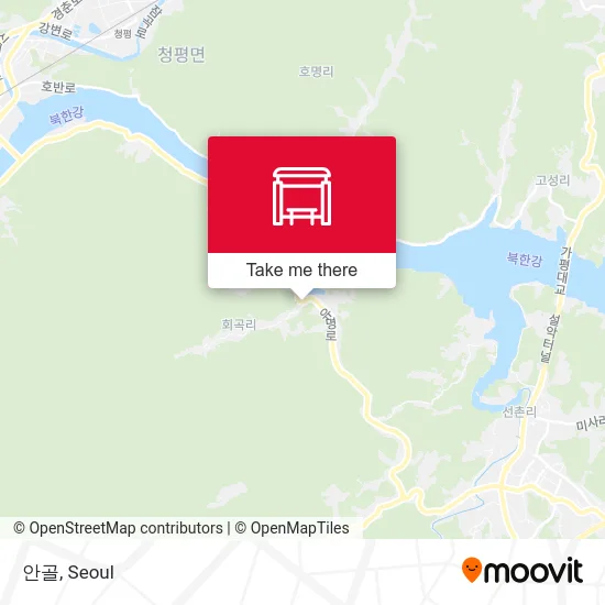 안골 map