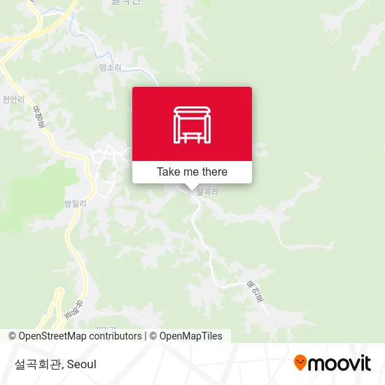설곡회관 map