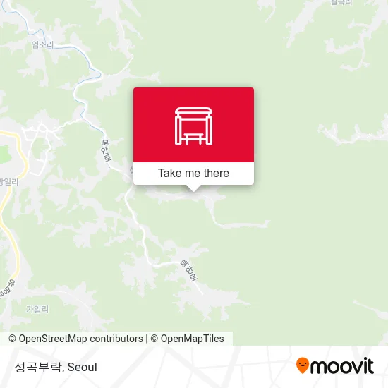 성곡부락 map