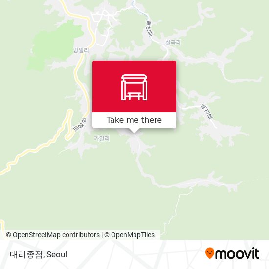 대리종점 map