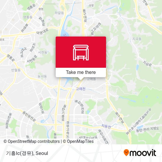 기흥Ic(경유) map