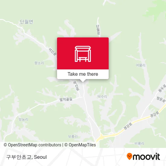구부안초교 map
