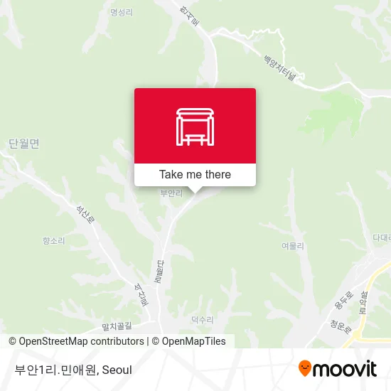 부안1리.민애원 map