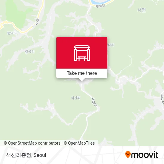 석산리종점 map