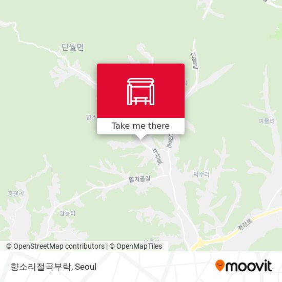 향소리절곡부락 map