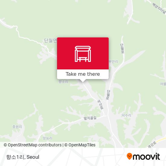 향소1리 map