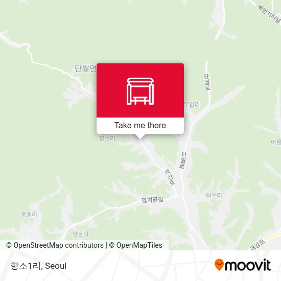 향소1리 map