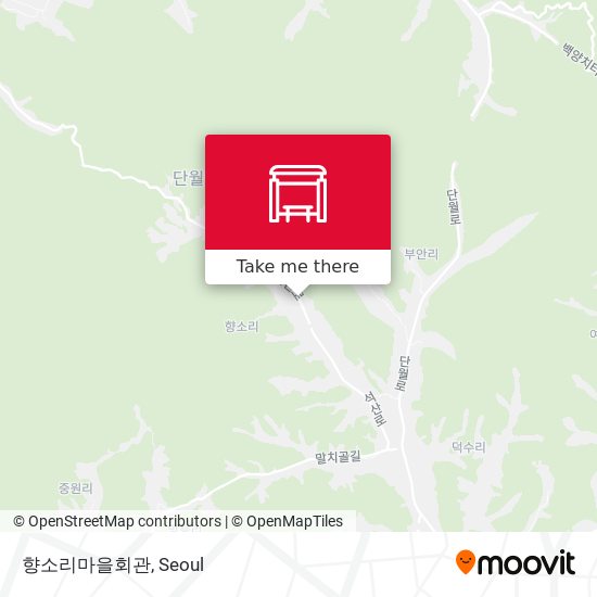 향소리마을회관 map