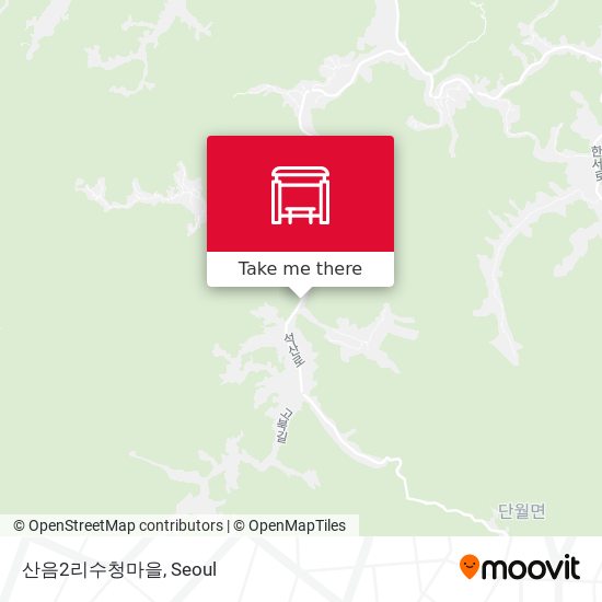 산음2리수청마을 map