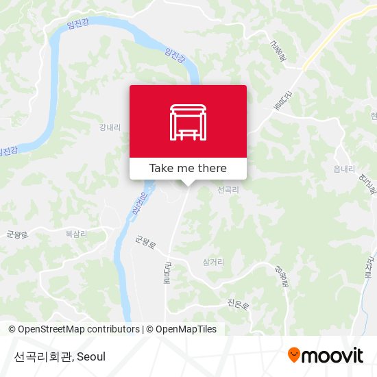 선곡리회관 map