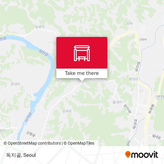 독지골 map