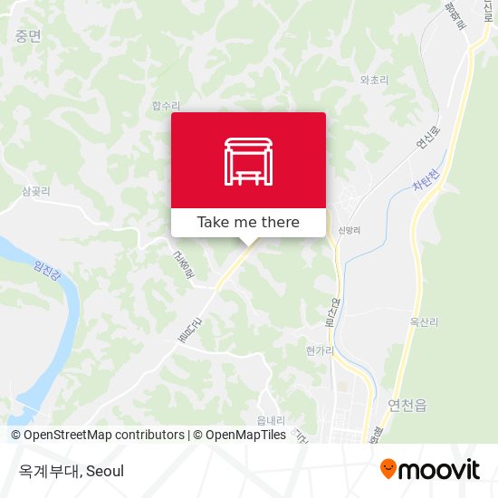 옥계부대 map