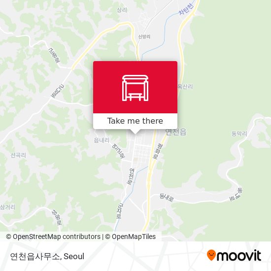 연천읍사무소 map