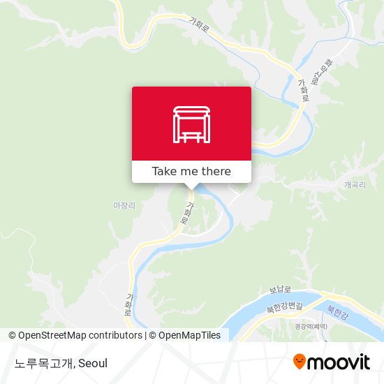노루목고개 map