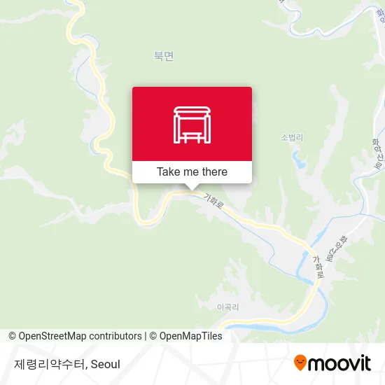 제령리약수터 map