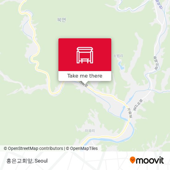 홍은교회앞 map