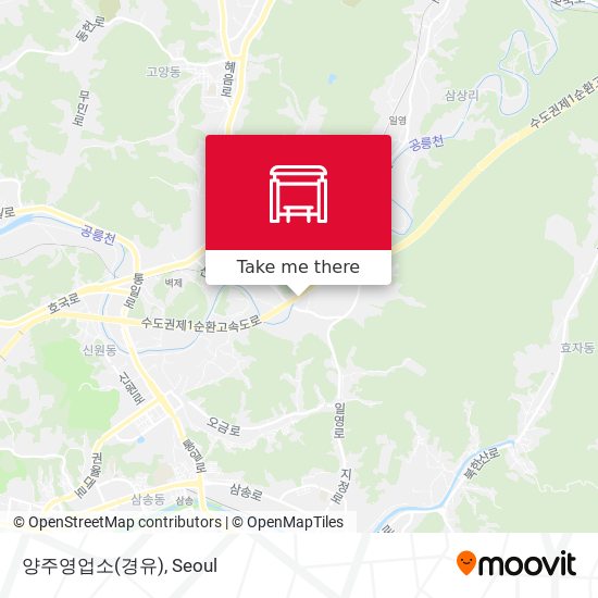 양주영업소(경유) map