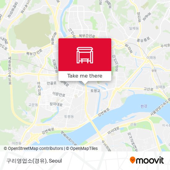 구리영업소(경유) map