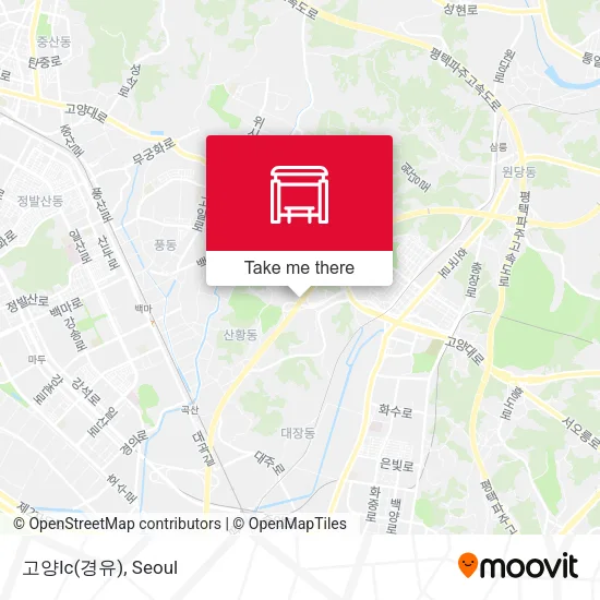 고양Ic(경유) map