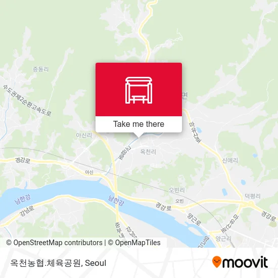 옥천농협.체육공원 map