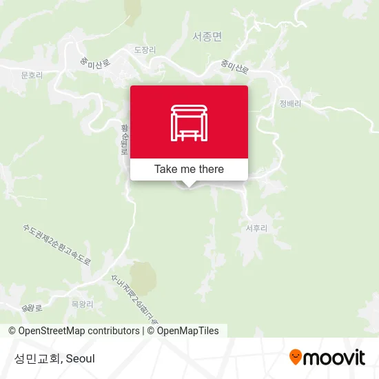 성민교회 map