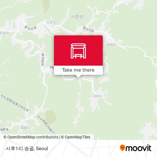 서후1리.송골 map