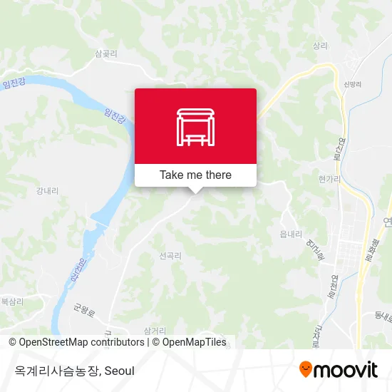 옥계리사슴농장 map