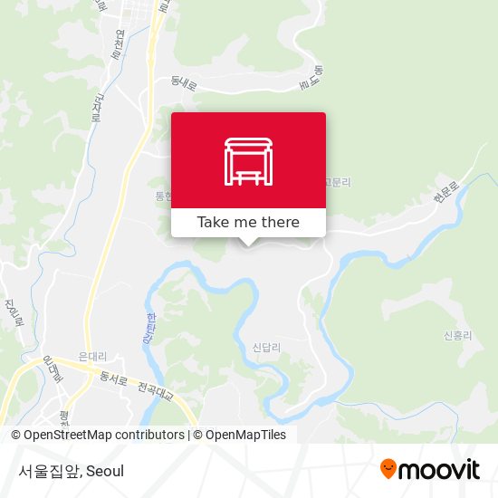 서울집앞 map