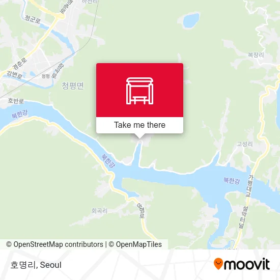 호명리 map