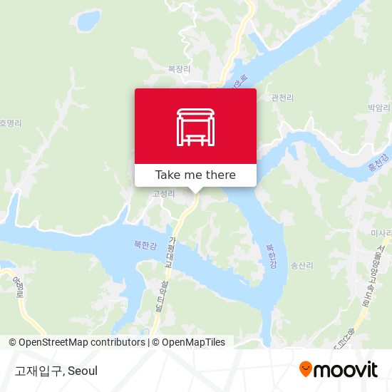 고재입구 map