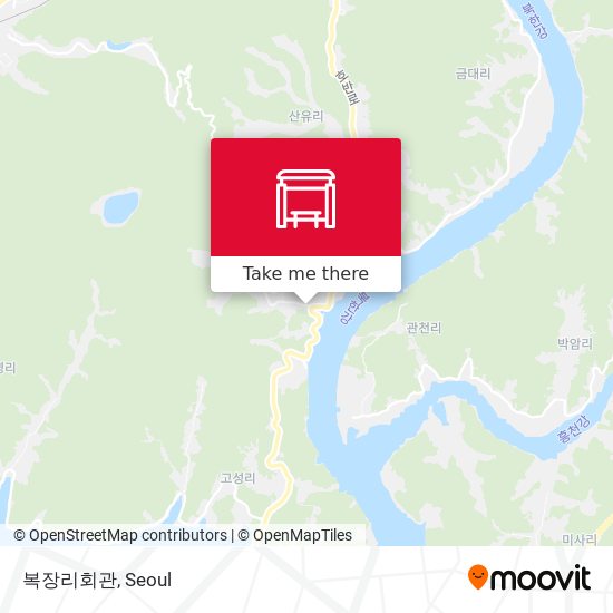 복장리회관 map